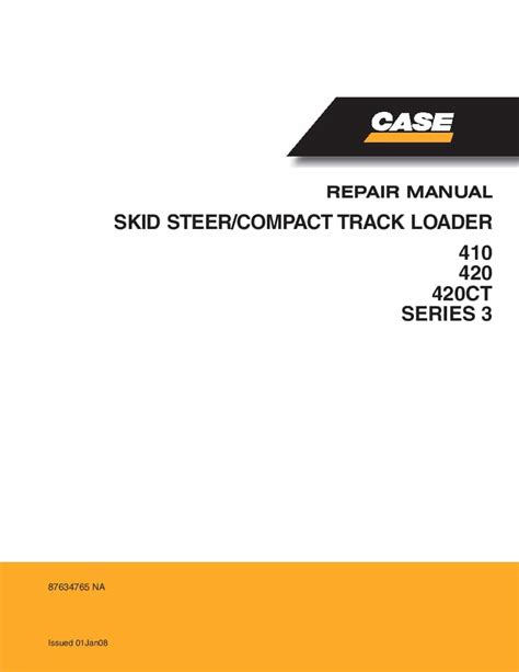 case 420 skid steer owners manual|case 420 service manual.